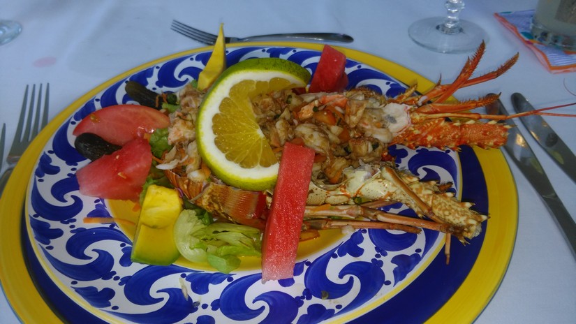 Lobster Lunch At Endless Summer Villa A beautifully colorful lobster lunch at the Jamaican Villa Endless Summer