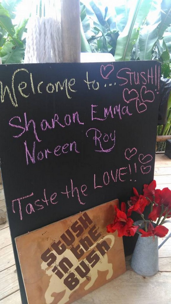 Stush in the Bush Welcome Board Stush In The Bush Welcome Board