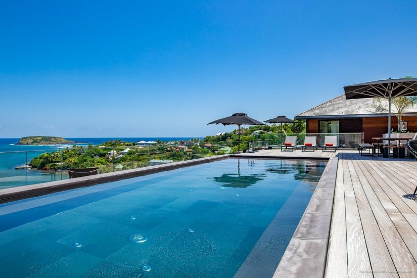 Enjoy an Island retreat in your very own St Barts Villa by the pool.