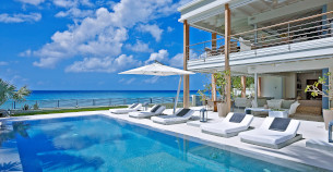 The pool at The Dream, in The Garden, St James, Barbados.