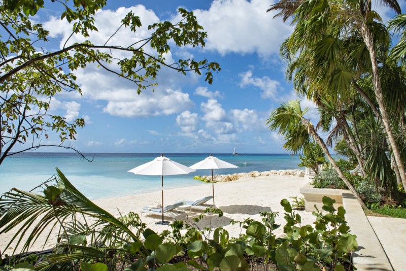 beach at the Great House Barbados