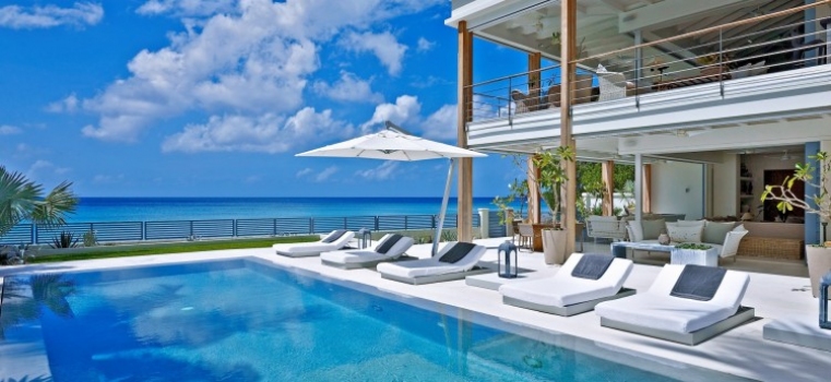 The Dream Villa Barbados - View of Sea from Pool